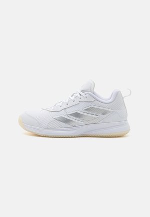 AVAFLASH CLAY TENNIS - Clay court tennis shoes - cloud white/silver metallic