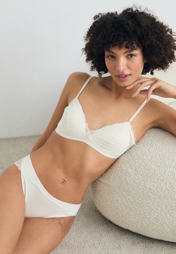 TANGA ICON LACE - Briefs - ivory2