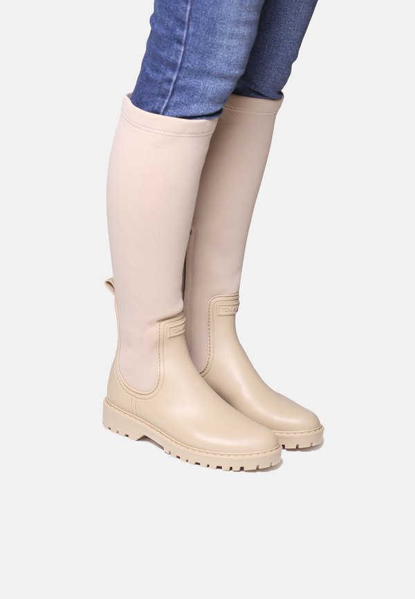 Plateaustiefelette - beige