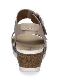 Josef Seibel Sandály na platformě - offwhite kombi