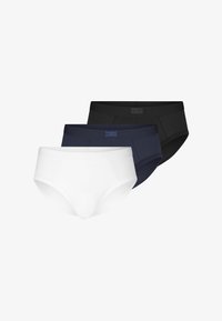 Non selezionato, schwarz blau weiß