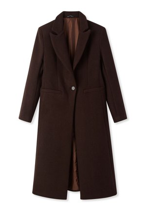 LUNGO MONOPETTO - Cappotto classico - marrone