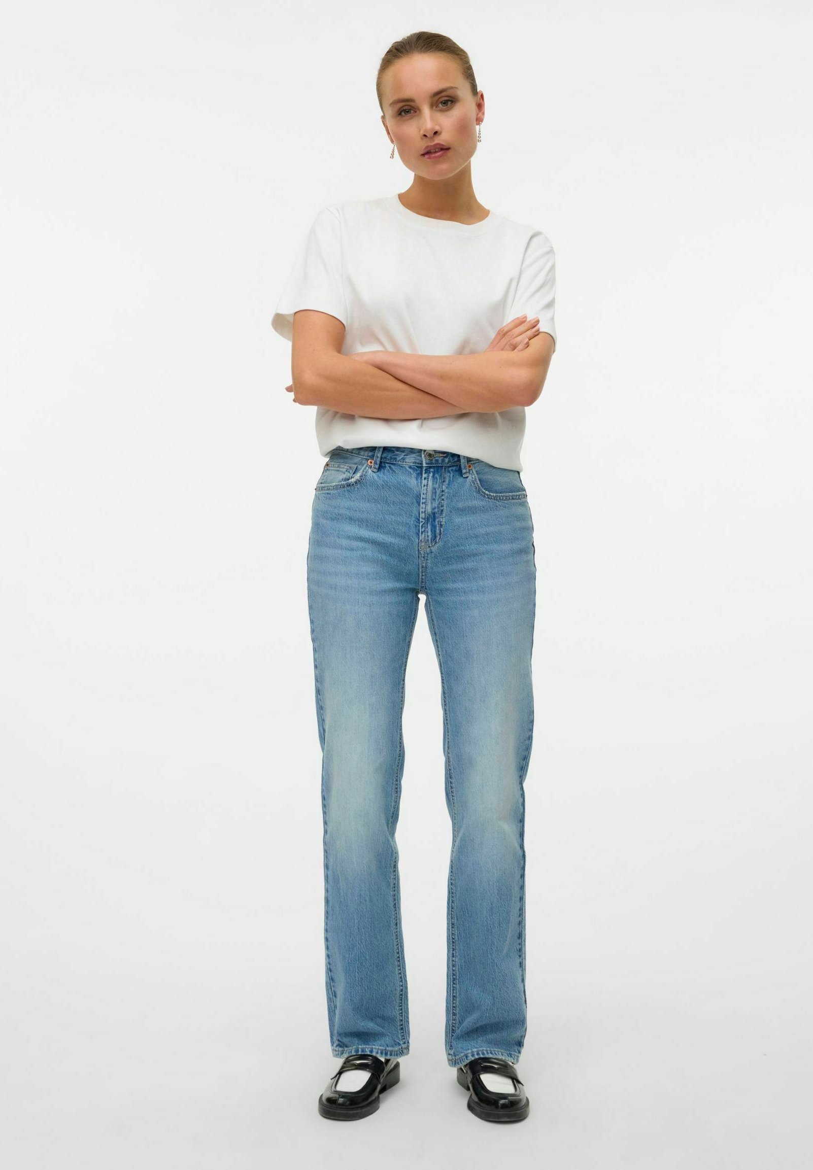 Vero Moda Straight leg jeans light blue denim/light-blue denim