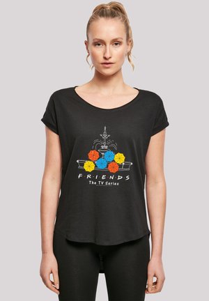 LONG CUT FRIENDS TV SERIE UMBRELLA - T-shirt imprimé - black