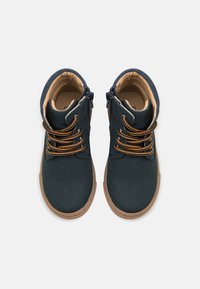 Friboo LEATHER - Botines con cordones - dark blue