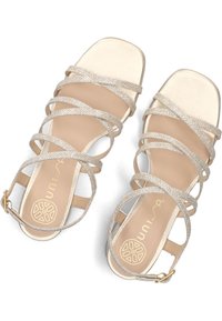 Unisa MET HAK KALIX - Riemensandalette - goud