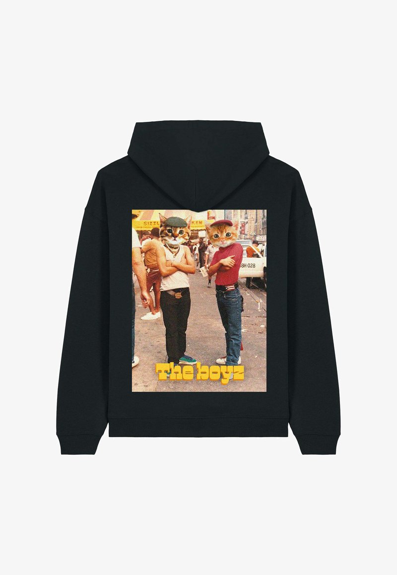 Mira Paris THE BOYZ UNISEX   - Kapucnis pulóver - black