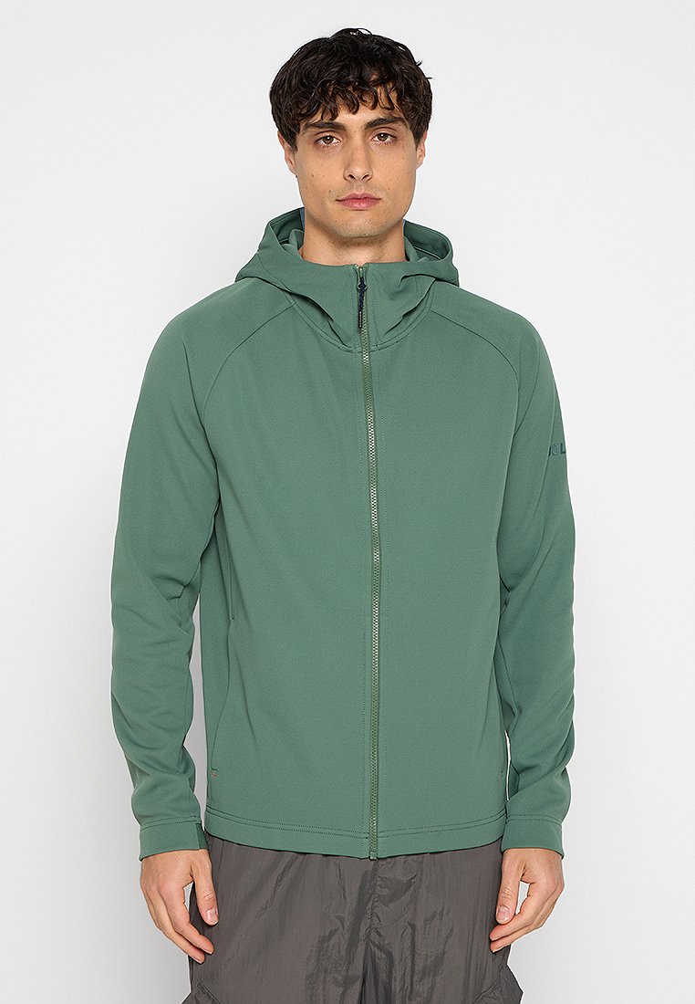 Dolomite Sweater met rits groen