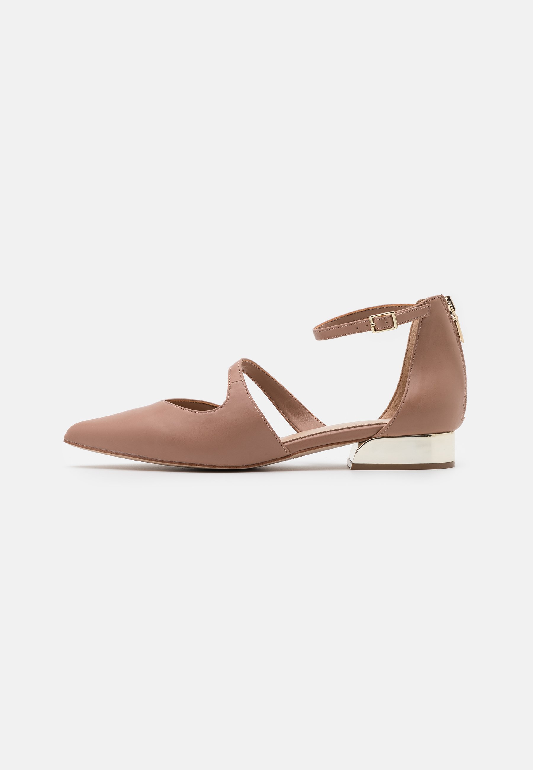 aldo ankle strap flats