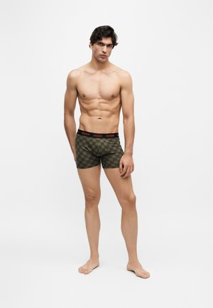 HUGO, DESIGN 3 PACK - Boxerky - open green