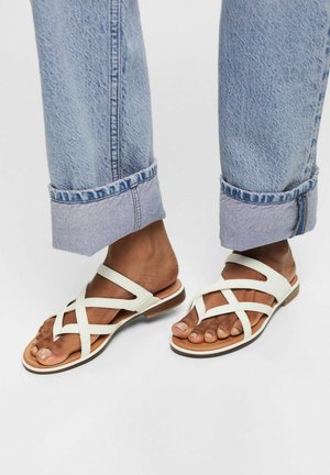 T-bar sandals - white