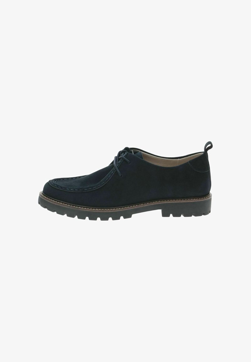 Caprice Sportieve veterschoenen - ocean suede
