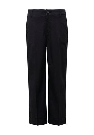 s.Oliver Trousers - schwarz