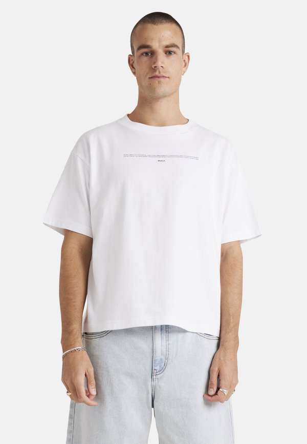 WELCOME  - Print T-shirt - wht2