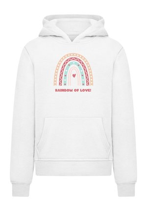 RAINBOW OF LOVE - Collegepaita - white