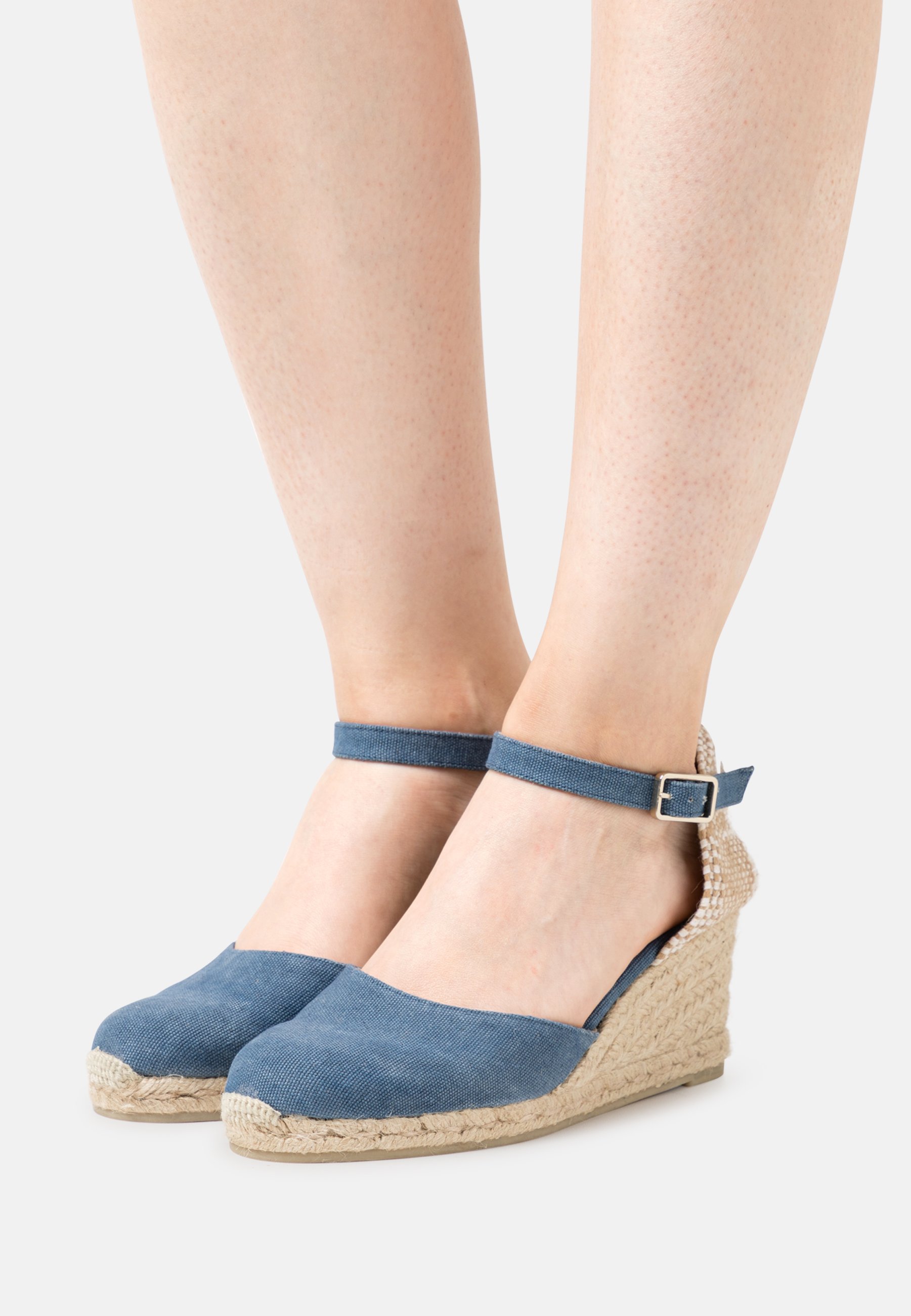 Castañer CAROL - cuña - azul oscuro -