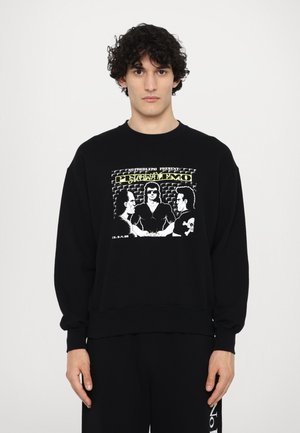 SUBWAY CREW NECK - Sweatshirt - black