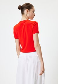 Koton BOWTIE - Camiseta estampada - red