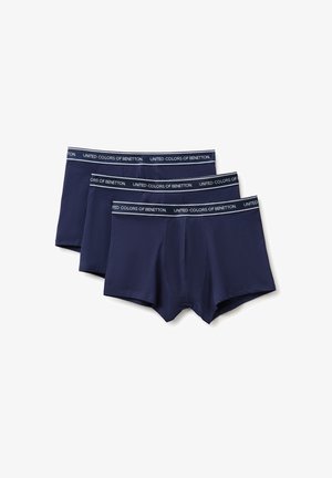 United Colors of Benetton, 3 PACK - Kurze Boxershorts - blue