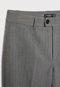 Stradivarius Broek - dark grey