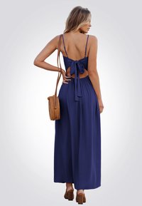 Cupshe Robe longue - dark blue