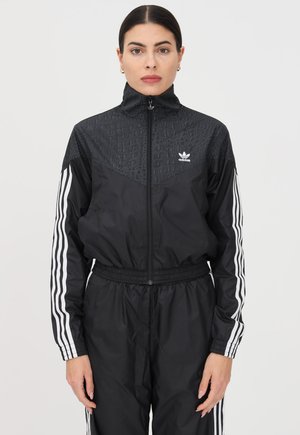 Sweatjacke - black carbon