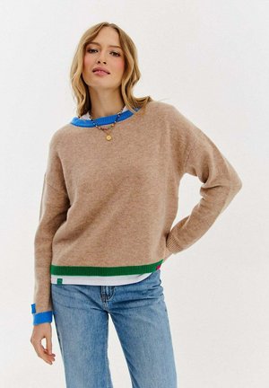 FROZEN RAINBOW - Svetr - beige