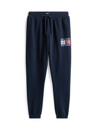 SLIM FLAG - Pantalon de survêtement - dark night navy