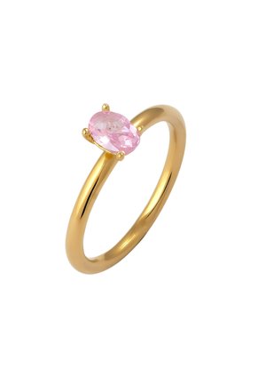 VIVID ELEGANT SQUARE ENGAGEMENT - Ringe - gold-coloured