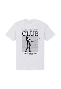 Henry Tiger LES APRÉS LAZY SATURDAYS - T-shirts print - white