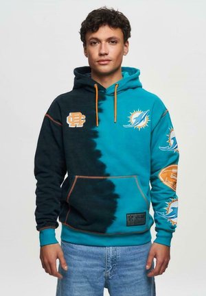 MIAMI DOLPHINS NFL INK DYE EFFECT  - Sweat à capuche - turquoise