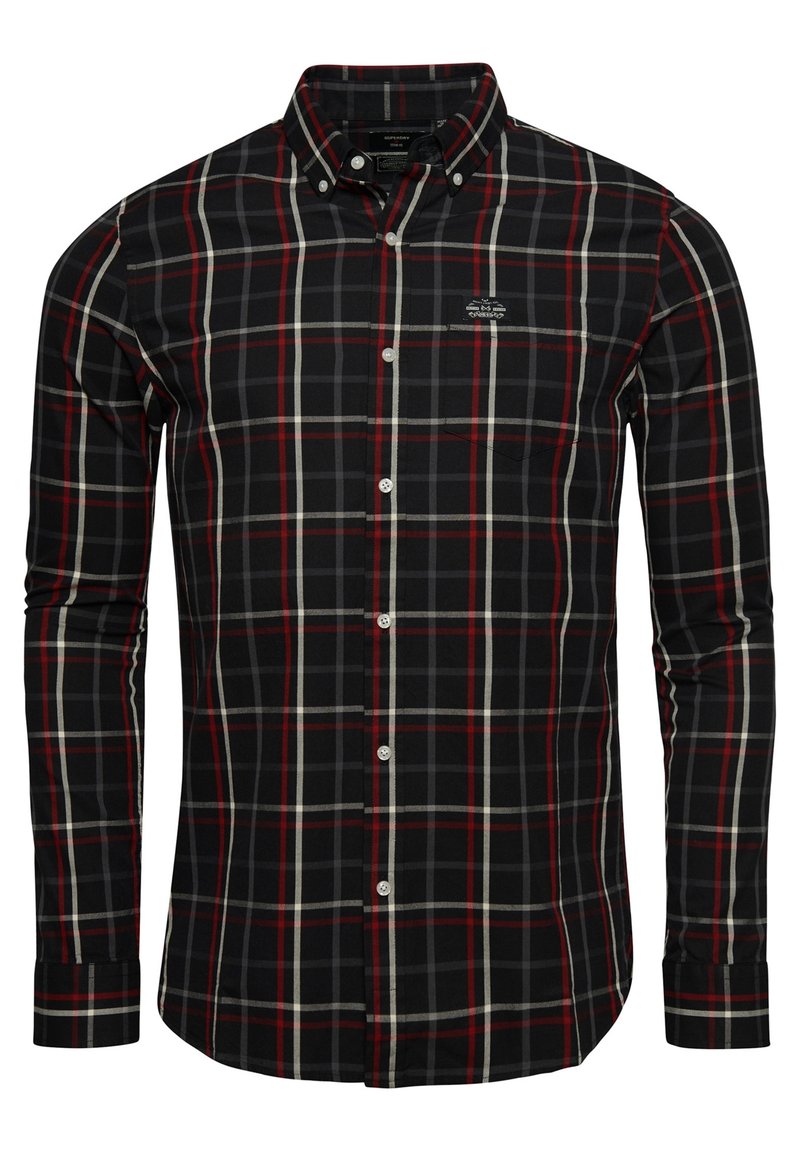 SUPERDRY Homme Chemise À Manches Longues En Twill Lumberjack Taille M
