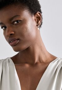 LANYARD HOOPS  - Oorbellen - silver-coloured