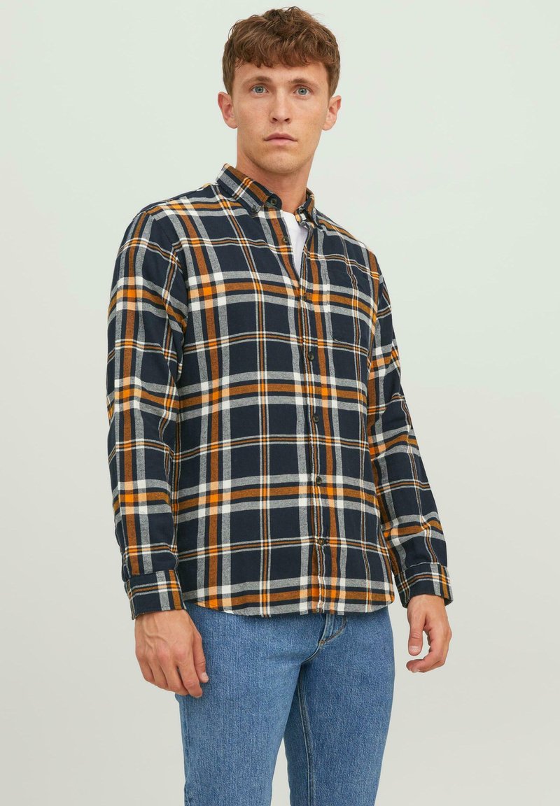 Jack & Jones JJECLASSIC AUTUMN CHECK SHIRT - Camicia - desert sun