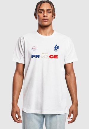 FRANCE TEE - T-shirt con stampa - white