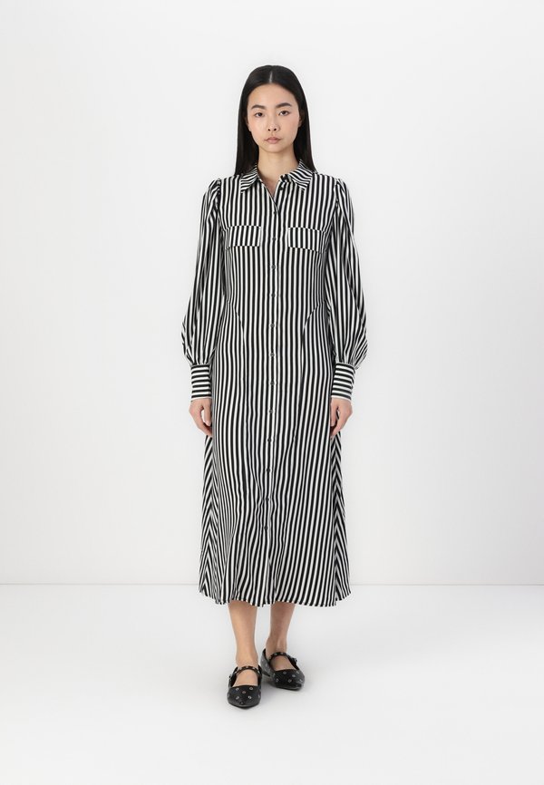VMCAROE DETAIL CALF DRESS - Shirt dress