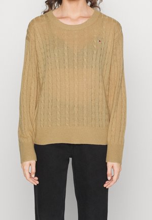Strickpullover - beige