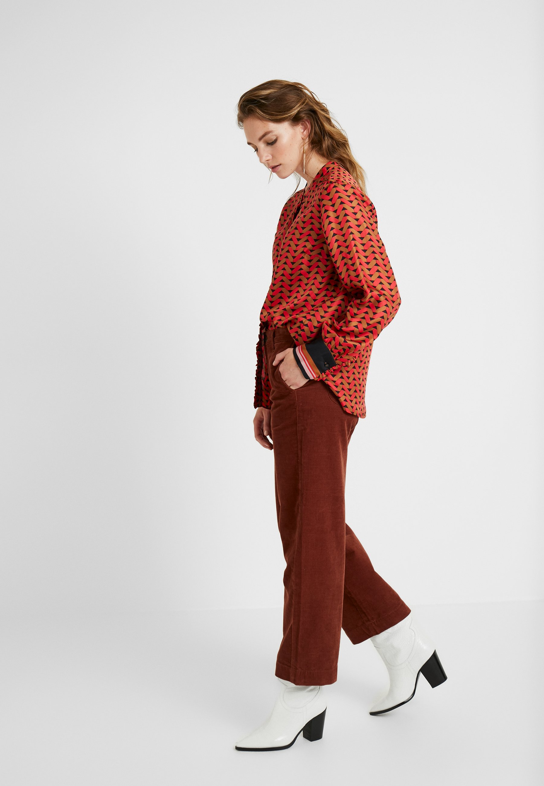 Second Female TILES Blouse lycheeRood Zalando.nl Second Female TILES Blouse lycheeRood Zalando.nl