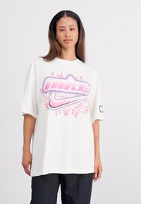 Nike Sportswear DANCE TEE - Apdrukāts T-krekls - sail