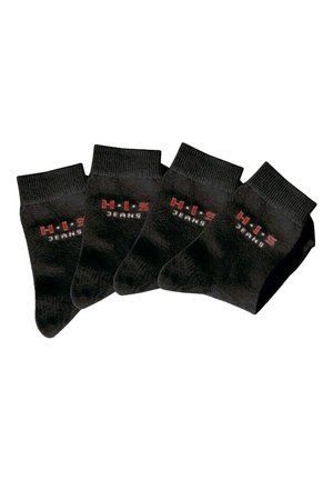 H.I.S 4 PACK - Socks - schwarz