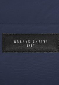 Werner Christ Baby Footmuff - blue melange