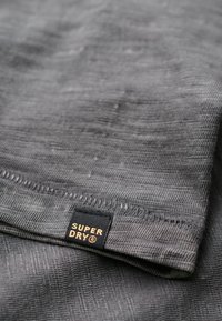Superdry & Co CREW NECK SLUB SHORT SLEEVED  - T-shirt basic - dark grey