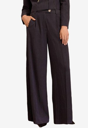 TAILORED WIDE LEG - Püksid - navy blue