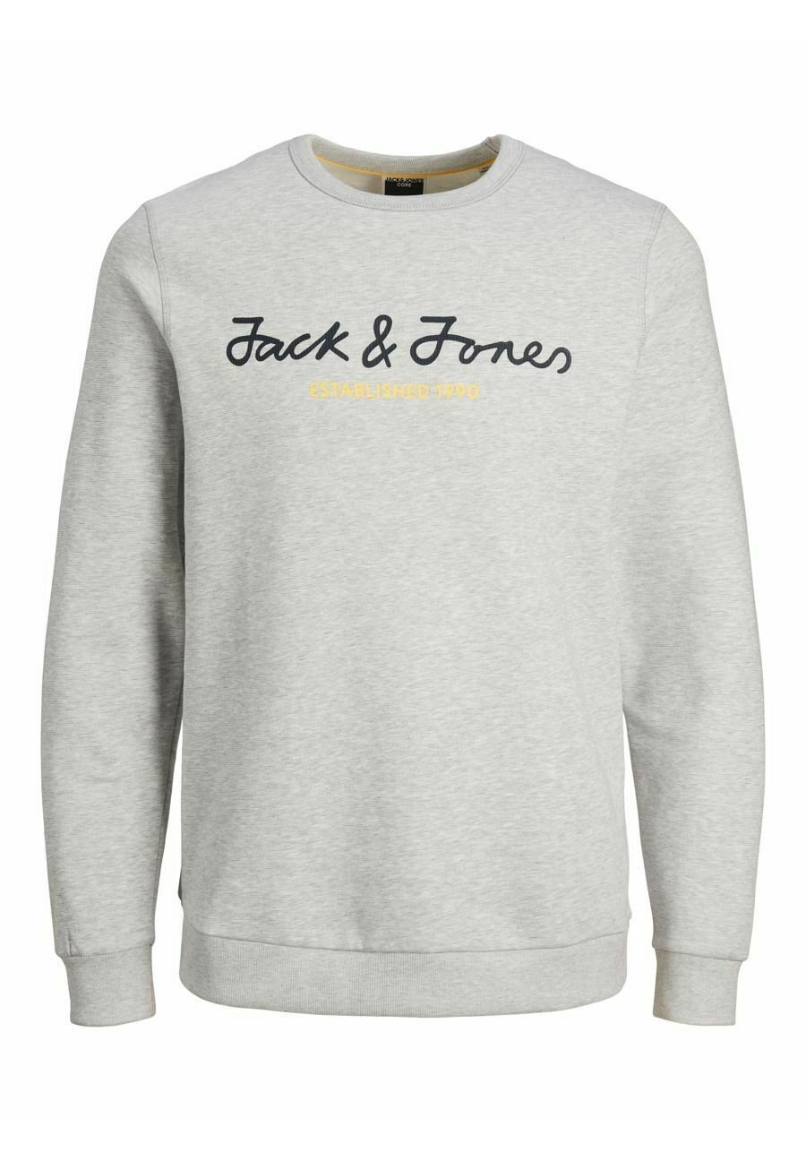 Jack Jones Junior JCOBERG CREW NECK Sweatshirt light grey