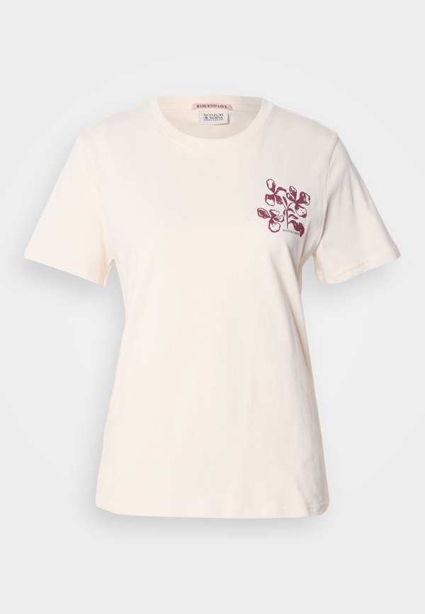 CHEST ARTWORK REGULAR - Print T-shirt - soft ice2