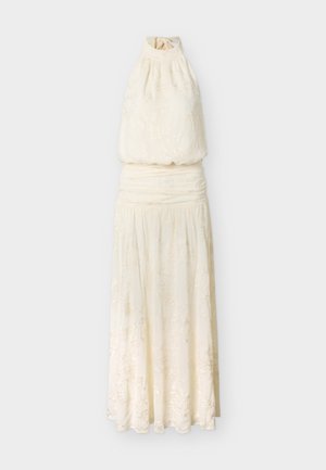 Gina Tricot, EMBROIDERY DRESS - Μάξι φόρεμα - creme