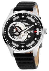 s.Oliver S.OLIVER HERREN-UHREN ANALOG AUTOMATIK - Uhr - schwarz