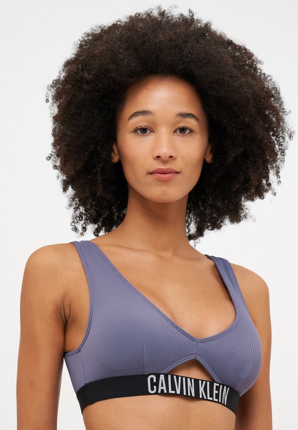 BRALETTE NEW - Bikini top - grisaille2