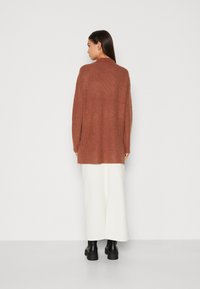 ONLY ONLKATIA LOOSE HIGH NECK  - Džemperis - friar brown melange