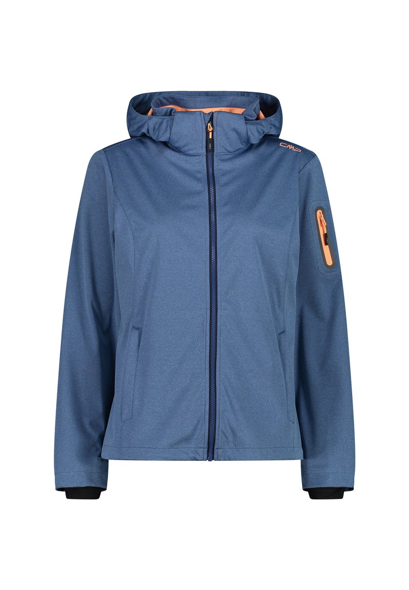 CMP Soft shell jacket - dusty blue mel